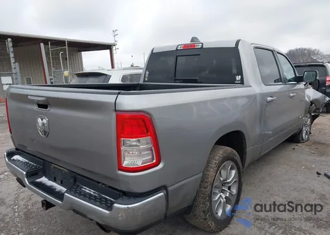 2021 Ram 1500 Big Horn из США, поврежденный, VIN 1C6SRFFT2MN504052